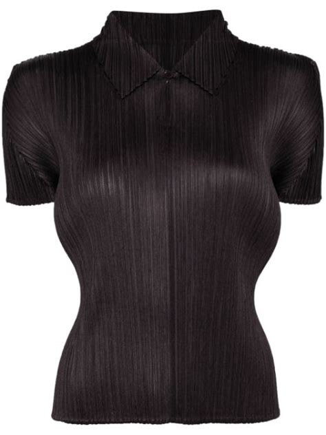 blouse pleated|Blusas Pleats Please Issey Miyake